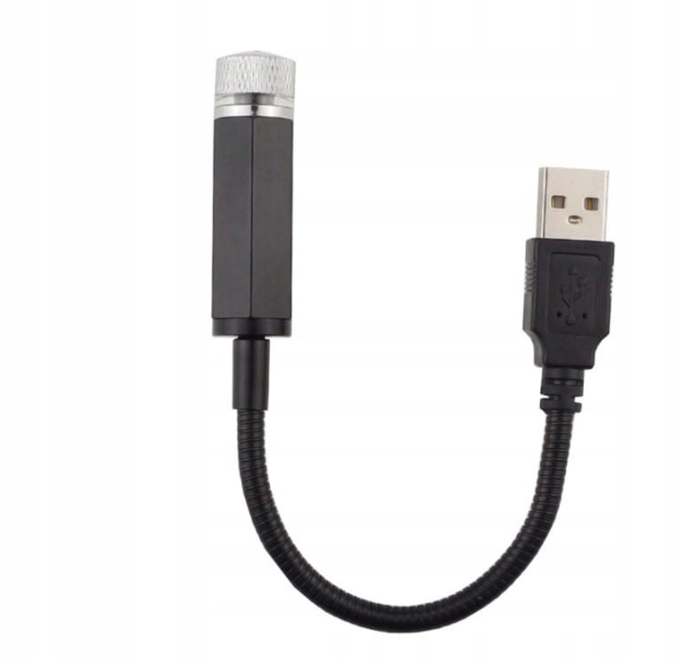 LED projektors automašīnai, zilas zvaigznes