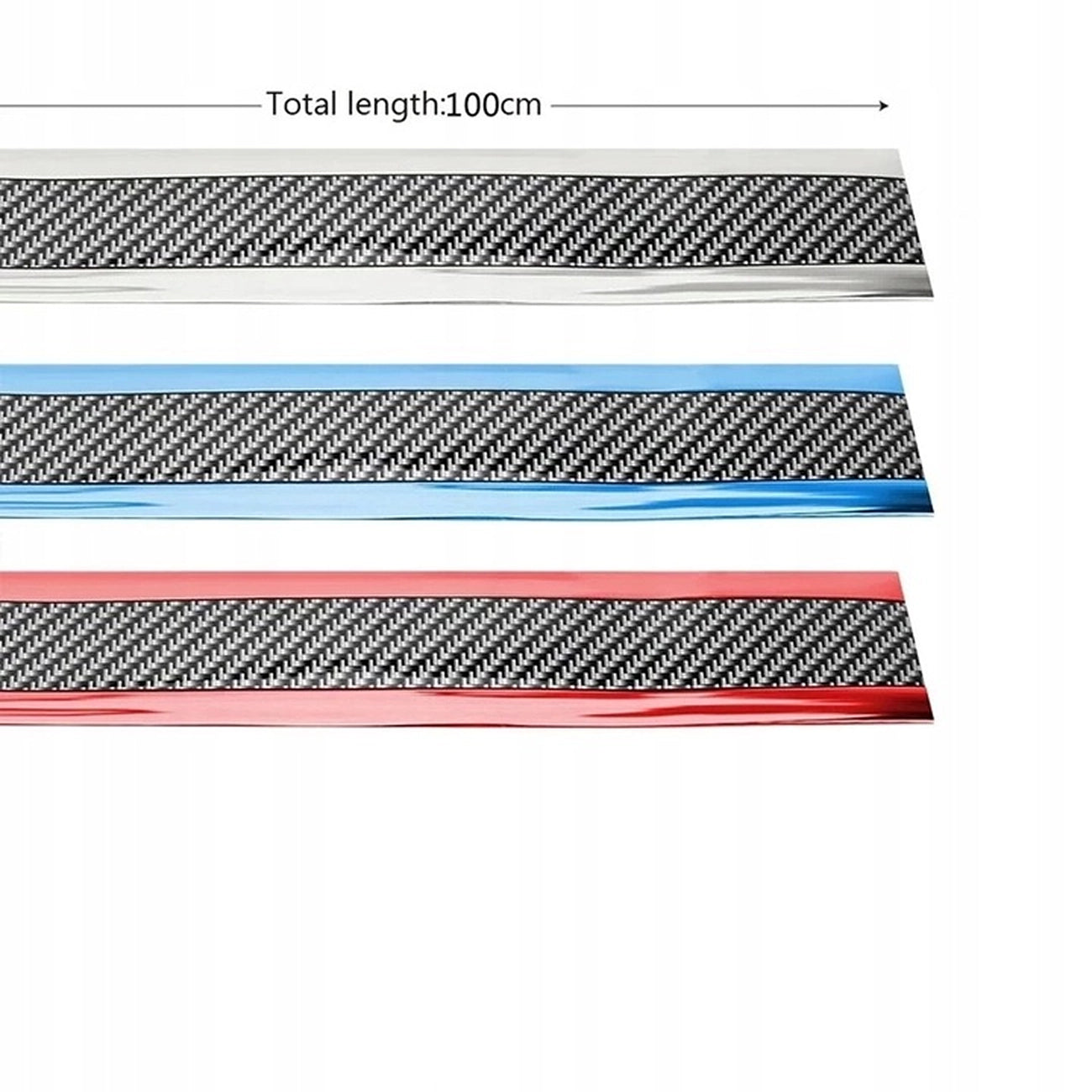 Universāla bufera uzlīme 5 cm 1 m melna oglekļa šķiedras