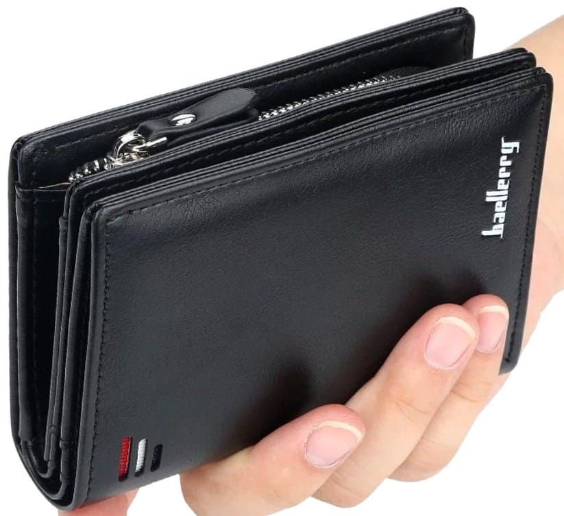 Vīriešu maks E26, melns S139