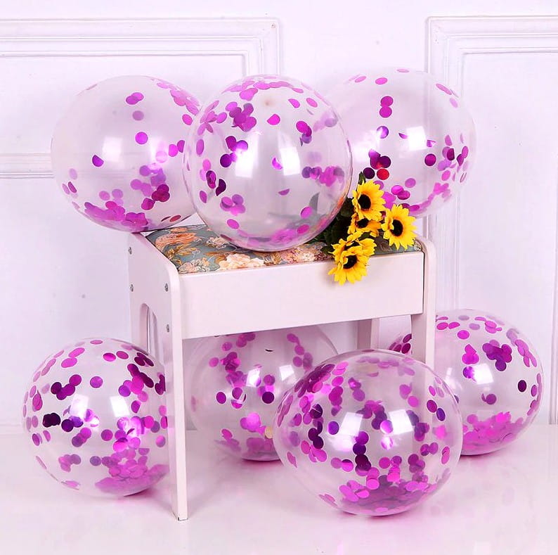 14 gabalu sarkano balonu komplekts F143