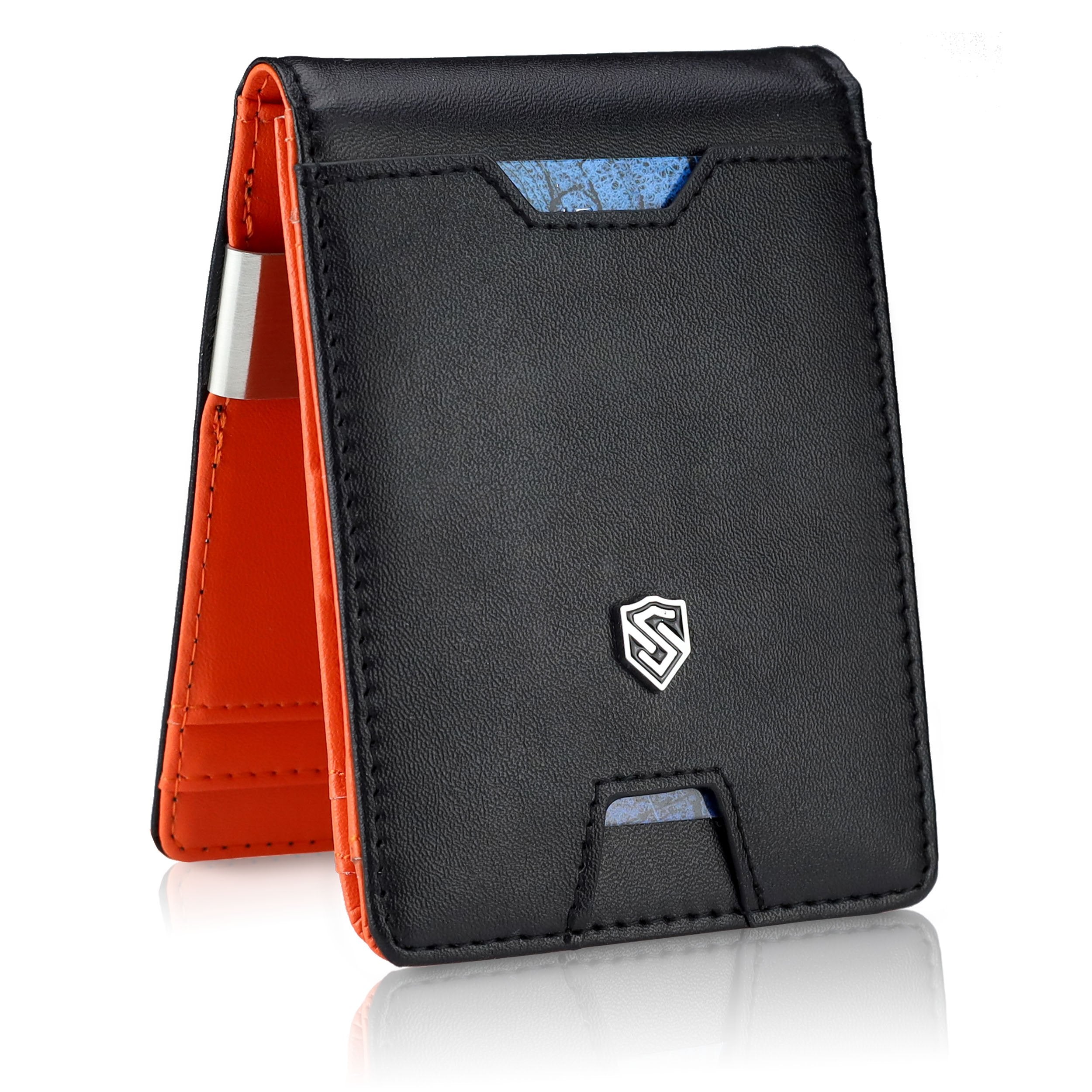 Vīriešu plāns maks, karšu turētājs ar RFID F02 S21