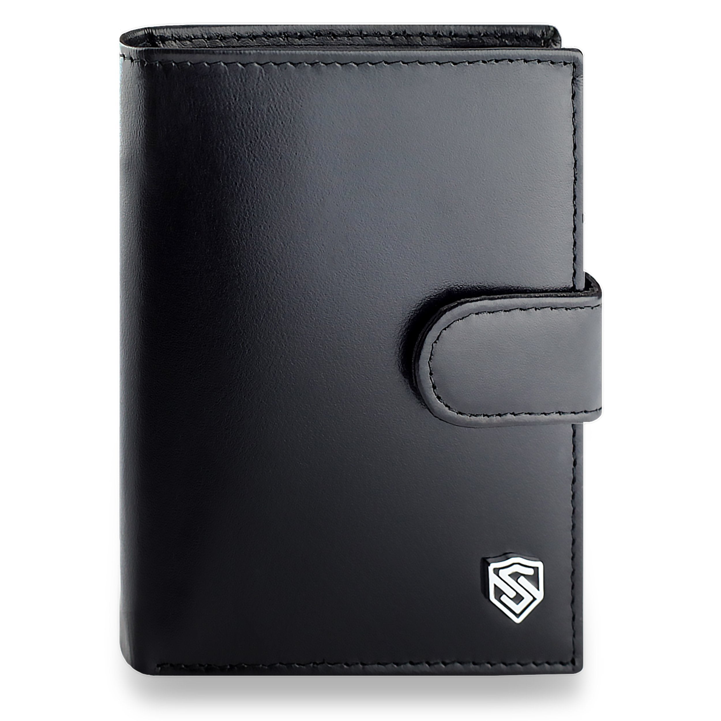 Vīriešu ādas maks Stevens ar RFID aizsardzību 326A S181