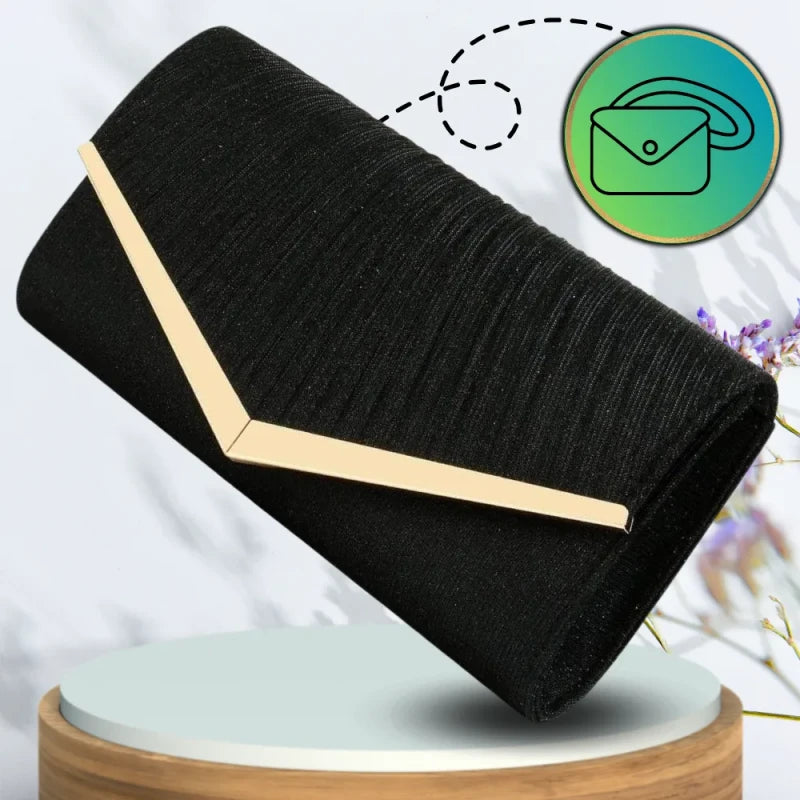 Maza sieviešu rokassoma S115 melna R805