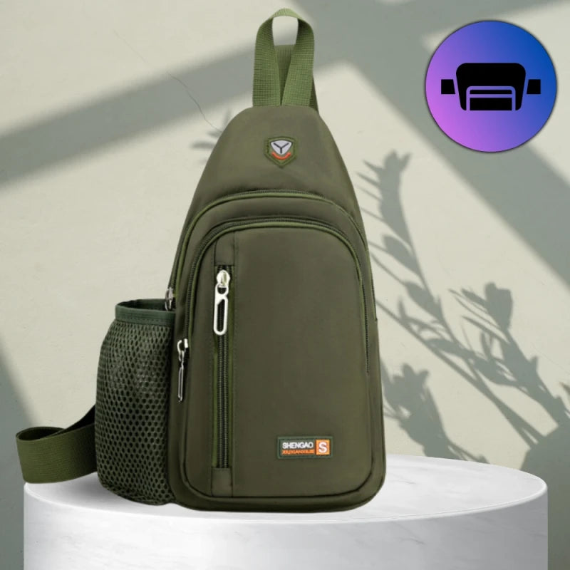 Maza vīriešu mugursoma P24, zaļa