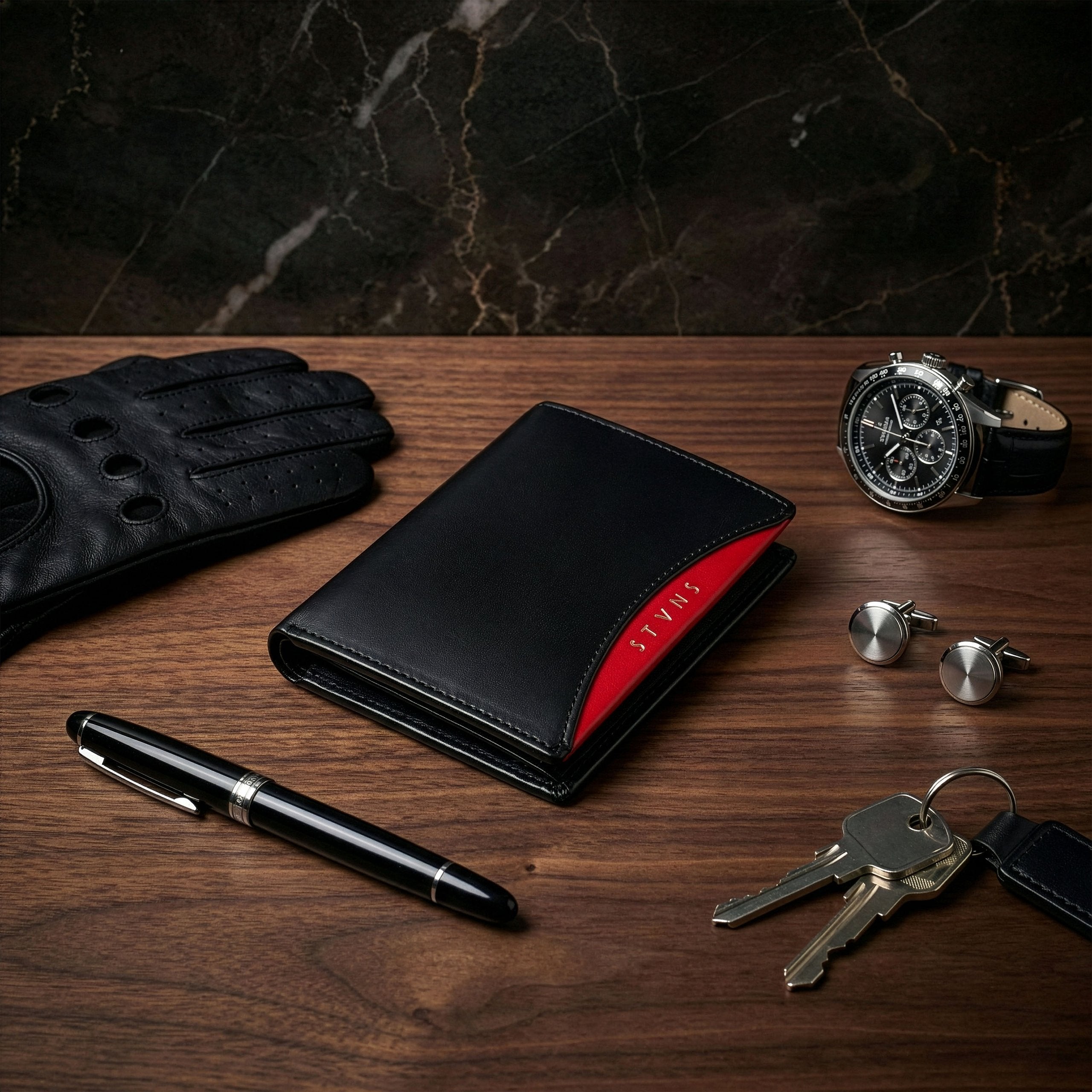 Vīriešu vertikāls ādas maks Stevens DP01 S16