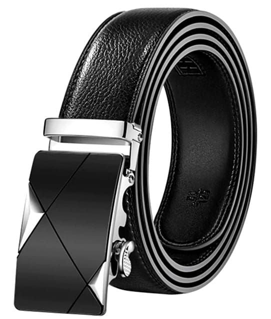 Vīriešu josta ar automātisko sprādzi H35B, 131 cm D93