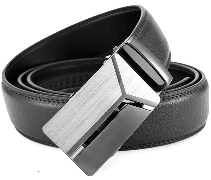 Vīriešu josta ar automātisko sprādzi H35E, 131 cm D90