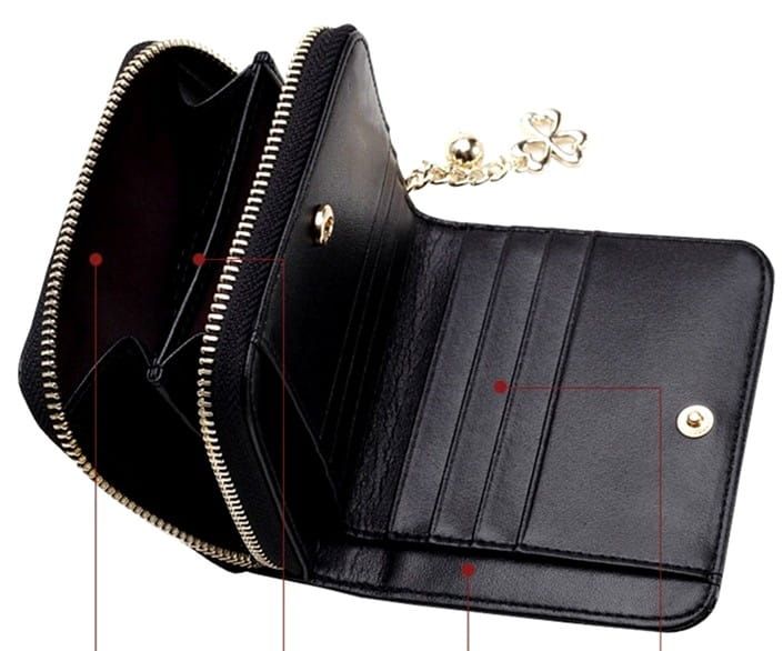 Sieviešu maks C23, melns D943