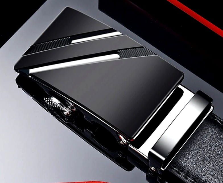 Vīriešu josta ar automātisko sprādzi H35L, 131 cm D86