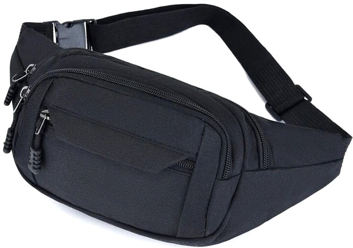 Vīriešu jostas soma, soma T119, melna N10