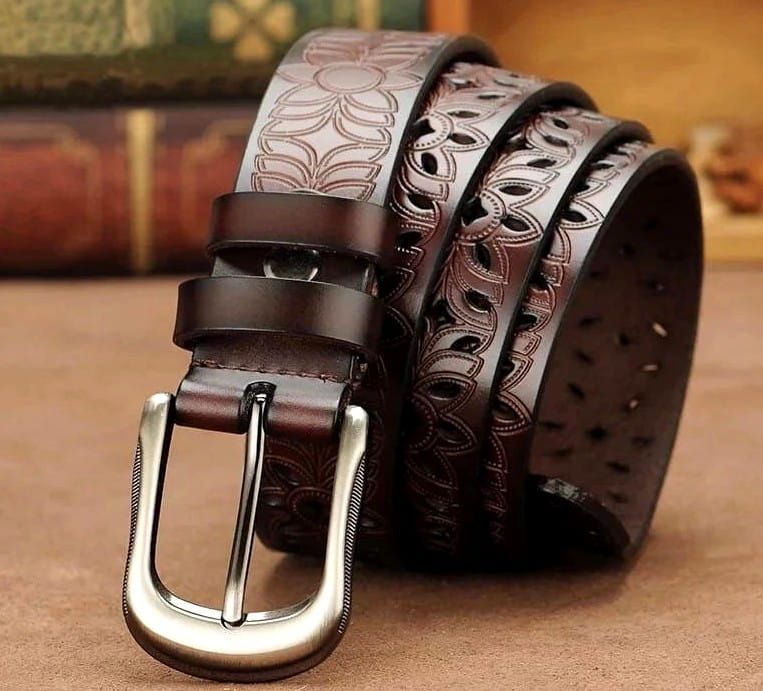 Sieviešu josta H129-2, brūna