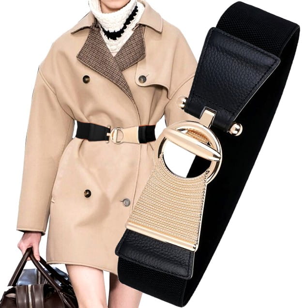 Sieviešu josta S137 melna N92