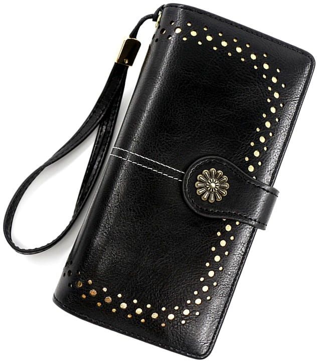 Sieviešu maks P2-B, melns D1736