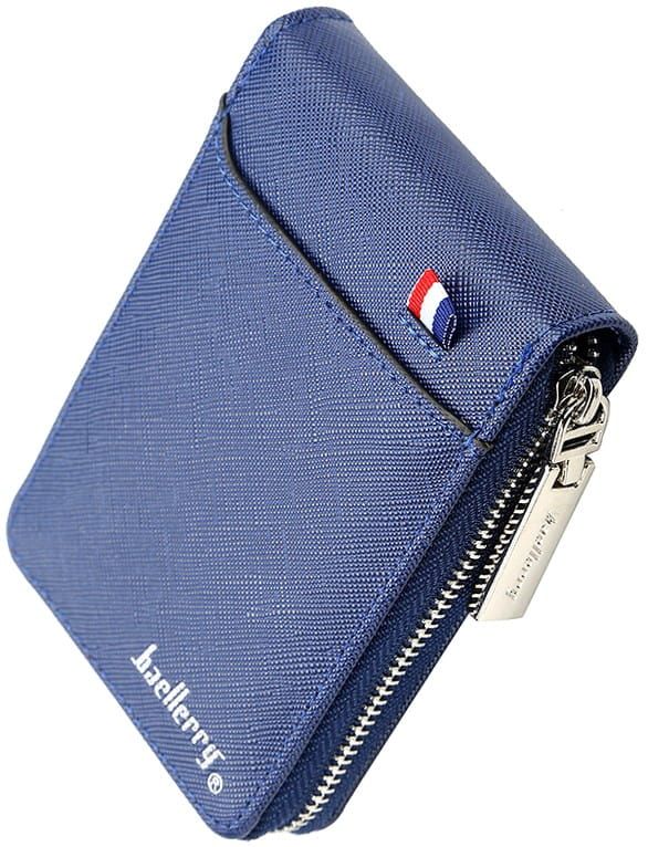 Vīriešu karšu maciņš B40, zils S1065