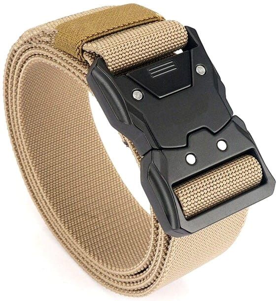 Vīriešu auduma josta H1, bēša D63