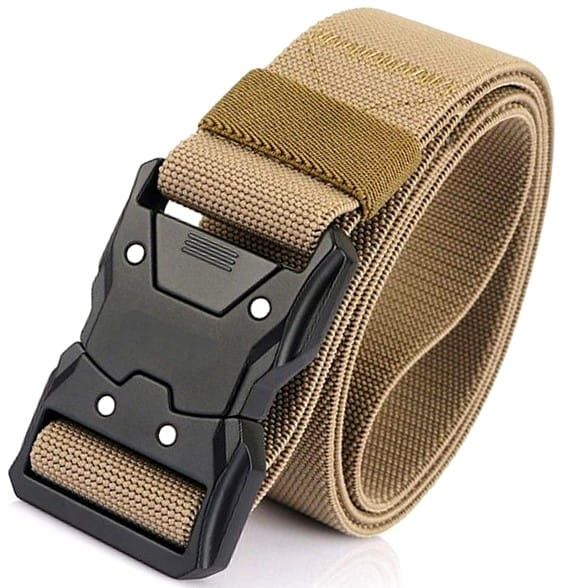 Vīriešu auduma josta H1, bēša D63