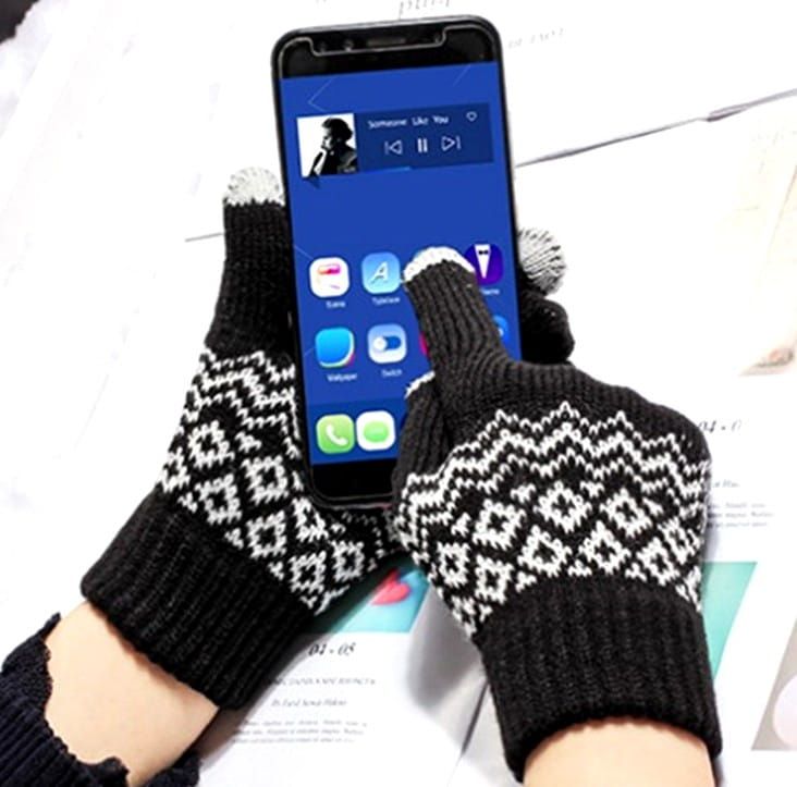 Sieviešu ziemas cimdi KR57, melni