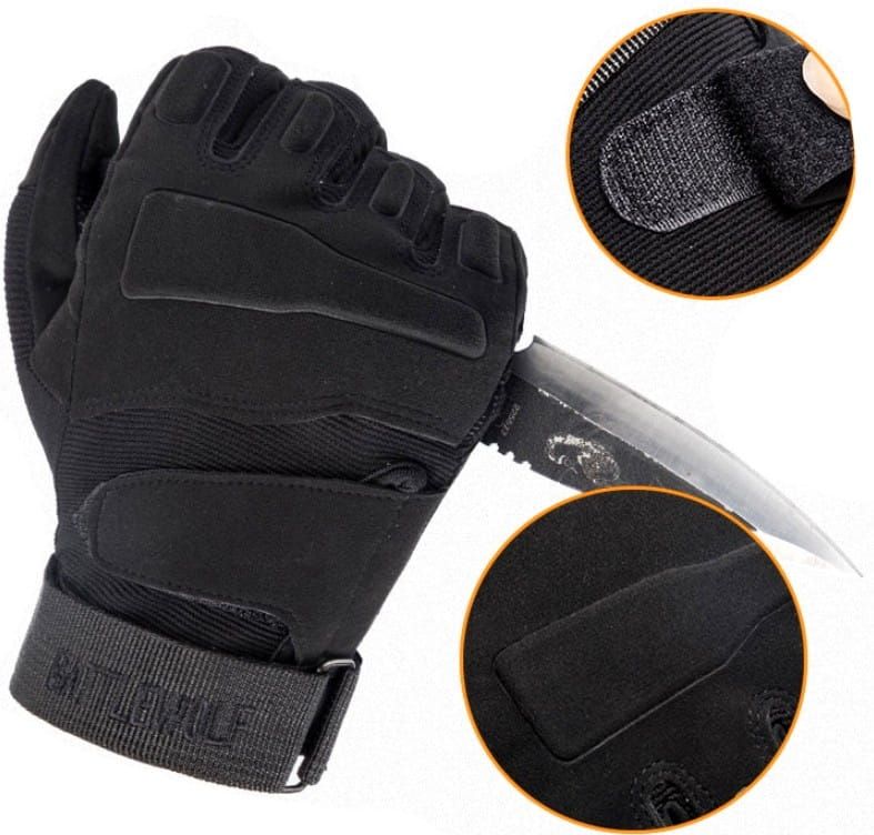 Vīriešu taktiskie cimdi K71, XL