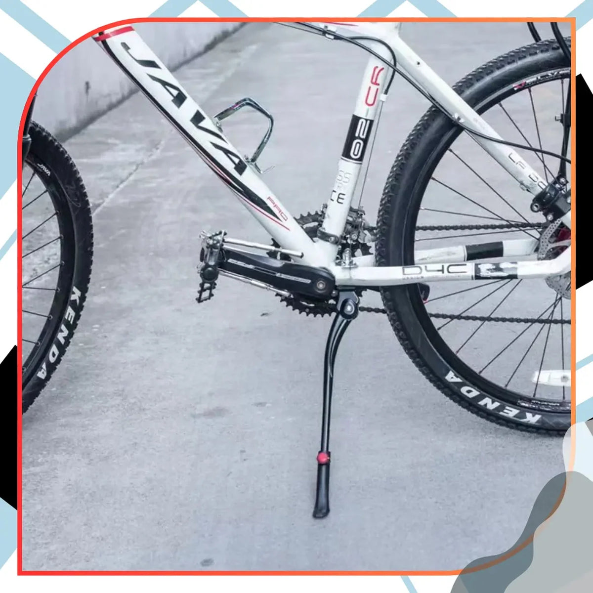 Centrinė reguliuojama dviračio kojelė 24–28" D52