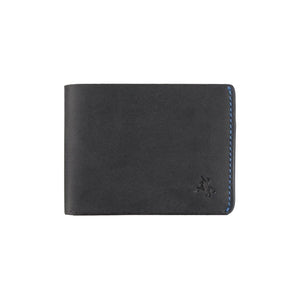 Maža vyriška odinė piniginė Visconti RW49, mėlyna D40125