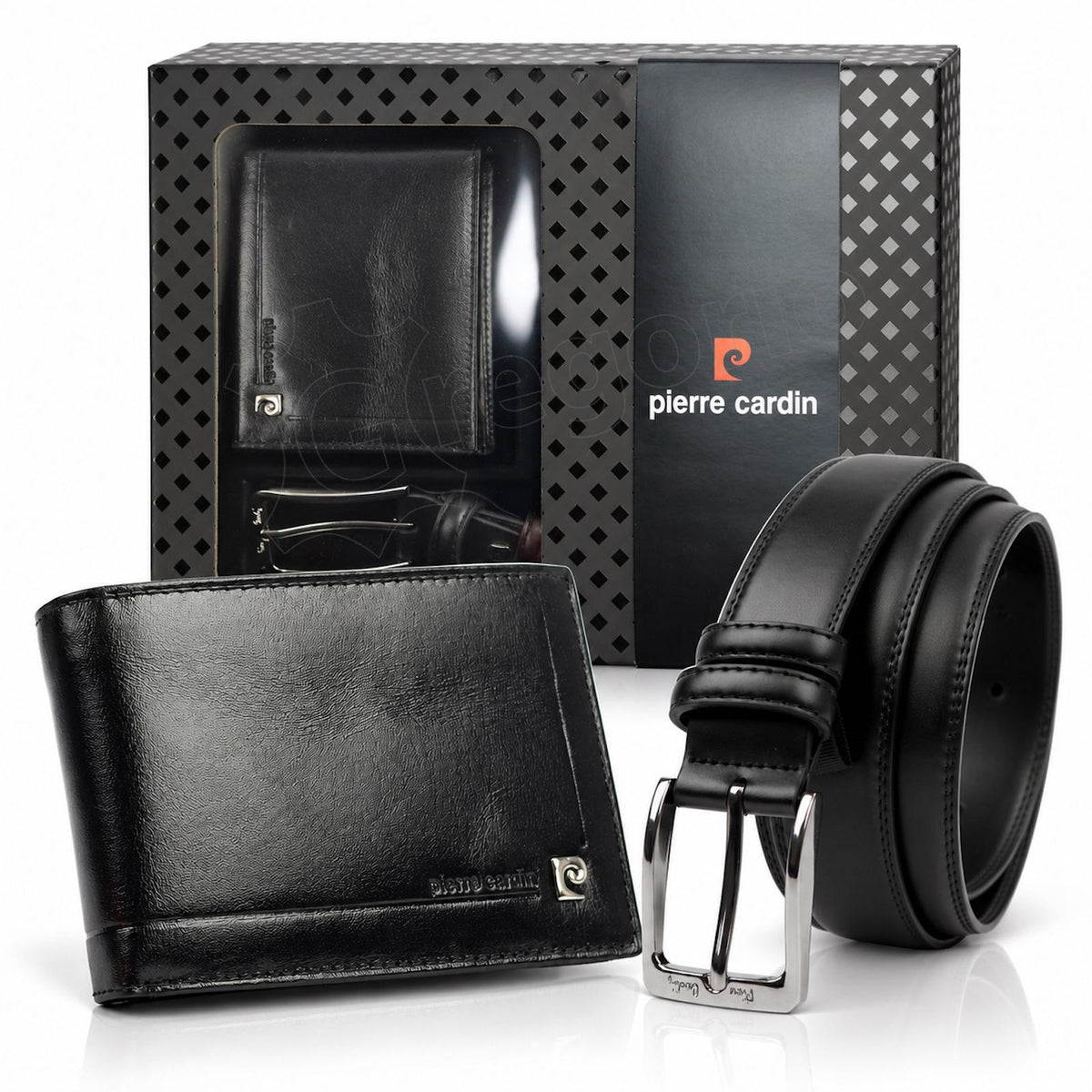 Pierre Cardin ZP-007 dabīgās ādas dāvanu komplekts