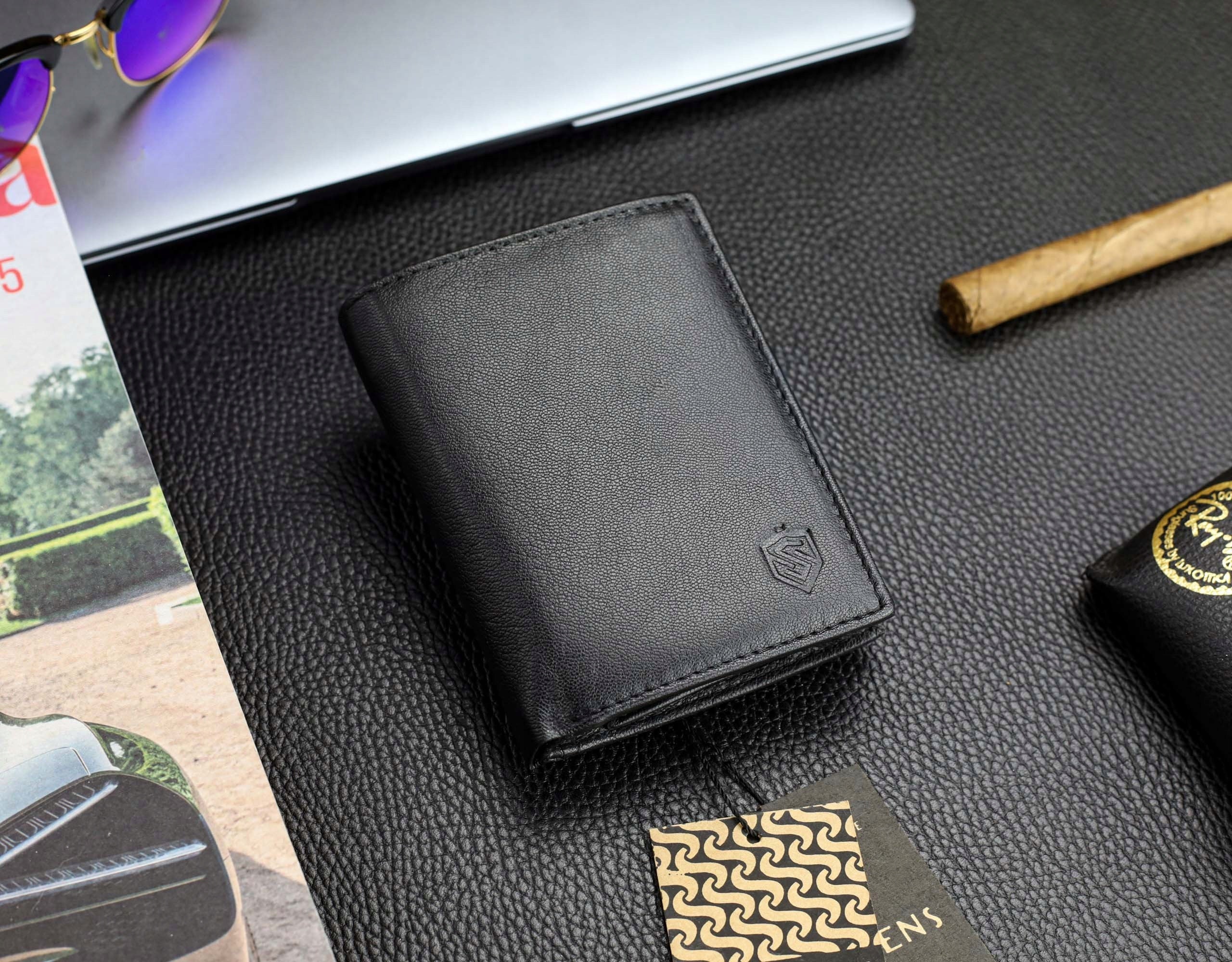 Vīriešu ādas maks Stevens DP03 S704