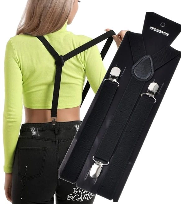 Melnas bikšturi unisex biksēm