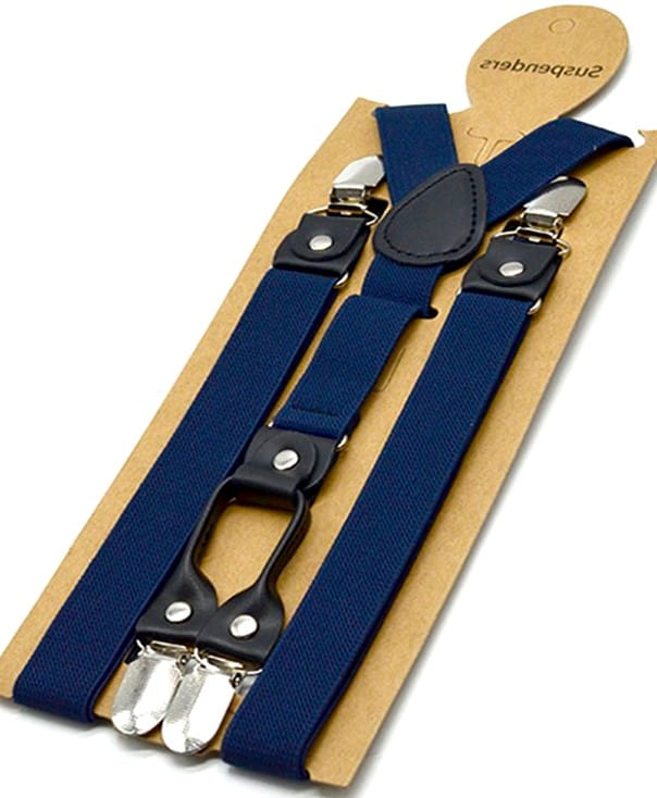 Vīriešu tumši zilas bikšturi, izturīgi