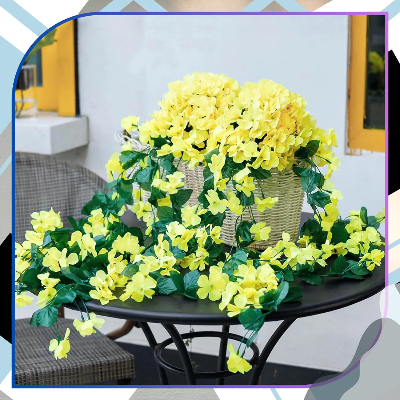 Dekoratīvs vīteņaugs, dzeltens, 1 gab.