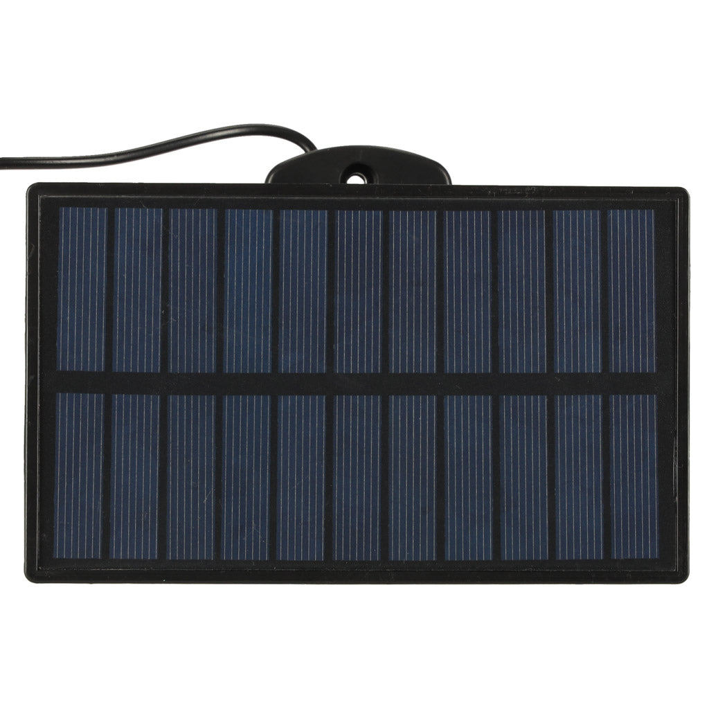 Saules LED lampa ar kustības un krēslas sensoru