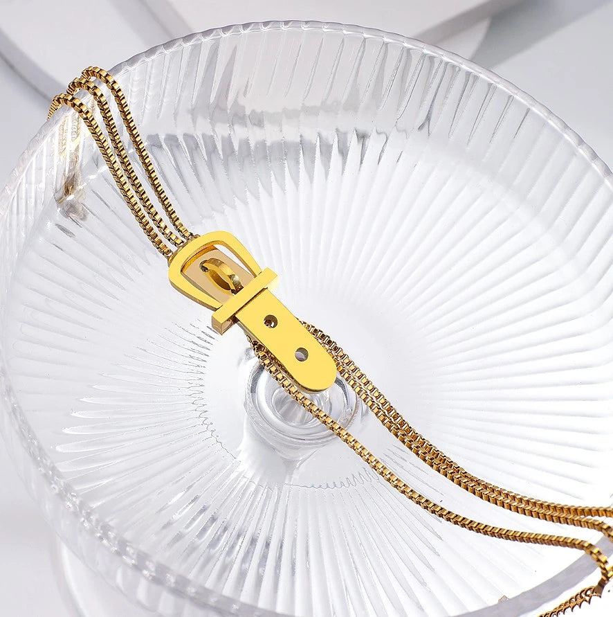 Eleganta zelta krāsas rokassprādze, ķirurģiskais tērauds