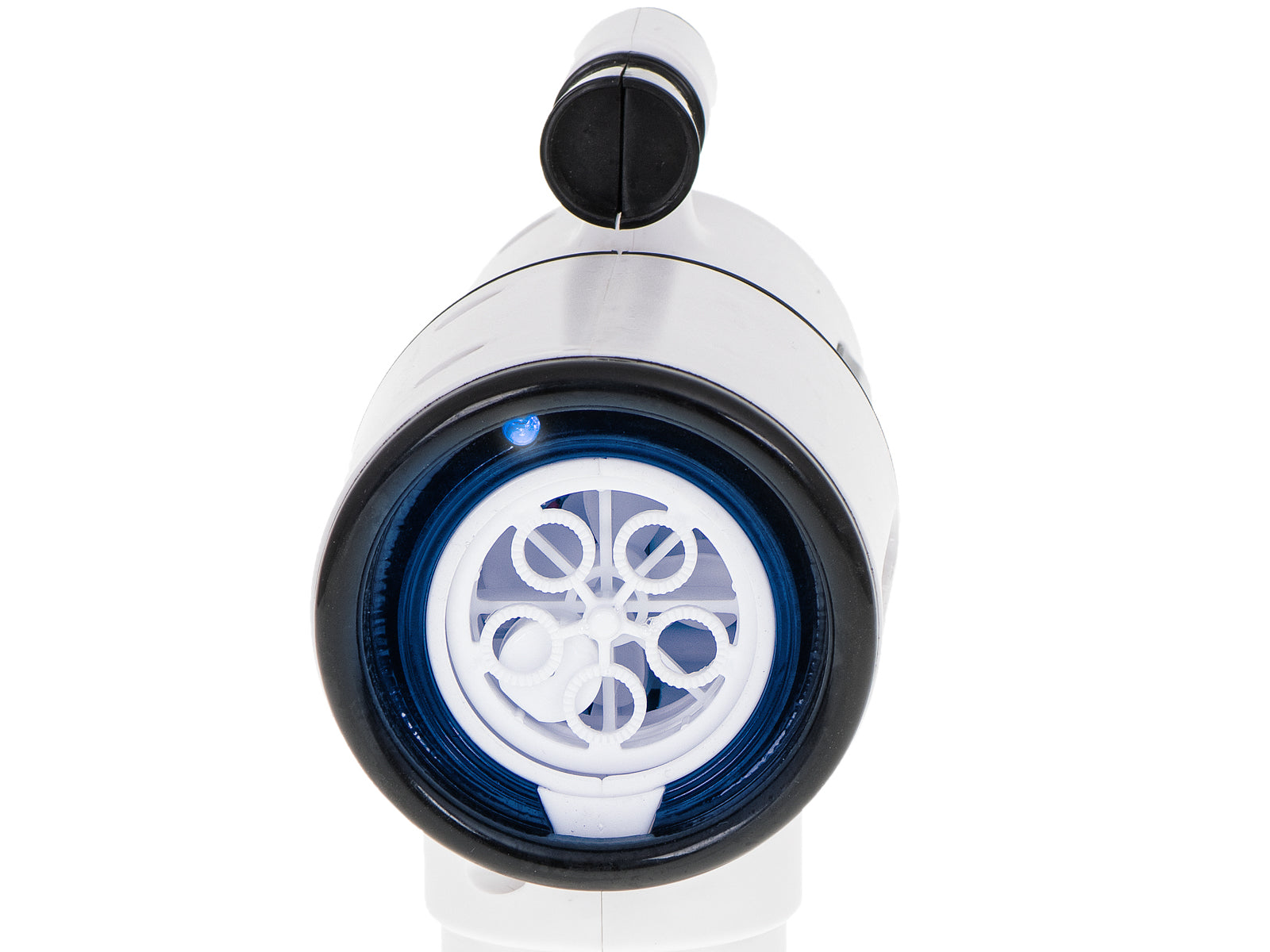 Balta ziepju burbuļu pistole