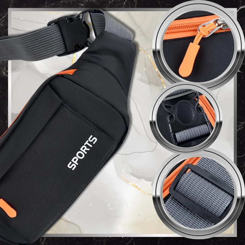 Vīriešu jostas soma, soma C120, melna R230