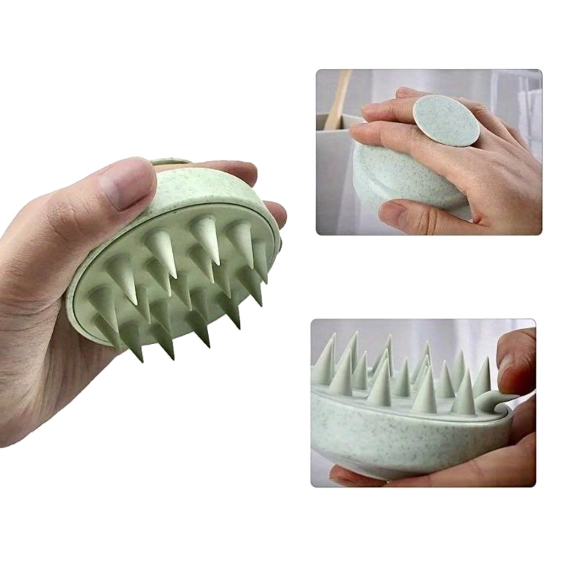 Galvas ādas masāžas ķemme A111 N207