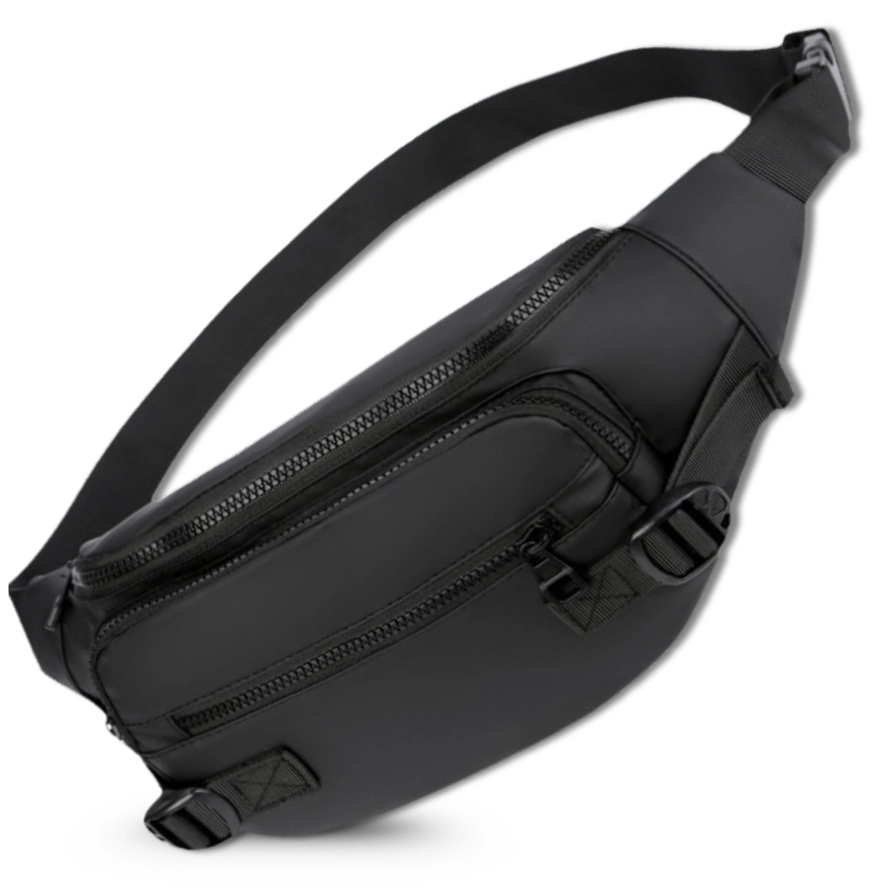 Juoda vandeniui atspari juosmens rankinė Oxford D34