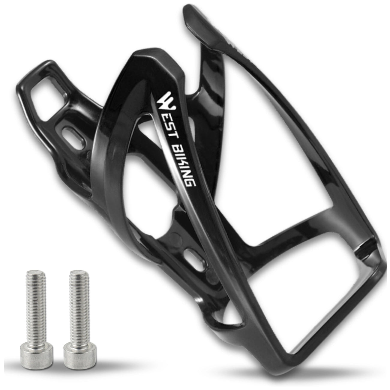 Velosipēda pudeļu turētājs, melns, elastīgs N512