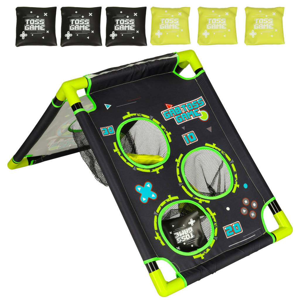 Mērķa mešanas spēle ar 6 maisiem