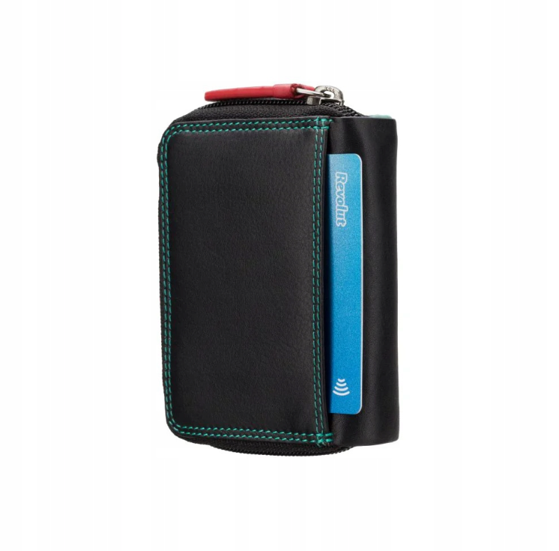 Sieviešu maks Visconti Rainbow RB53, melns, ādas N428