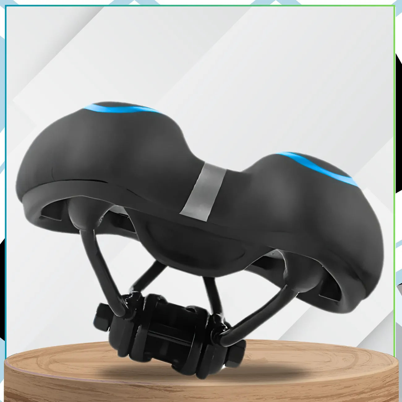 Velosipēda sēdeklis, ērts, ūdensnecaurlaidīgs