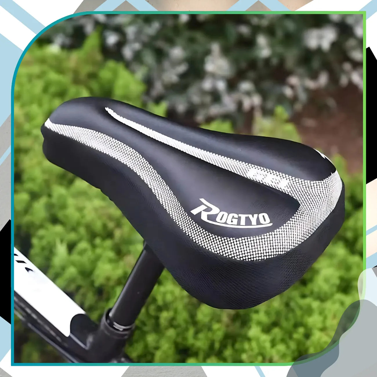 Velosipēda sēdekļa pārvalks, elastīgs, elpojošs N482