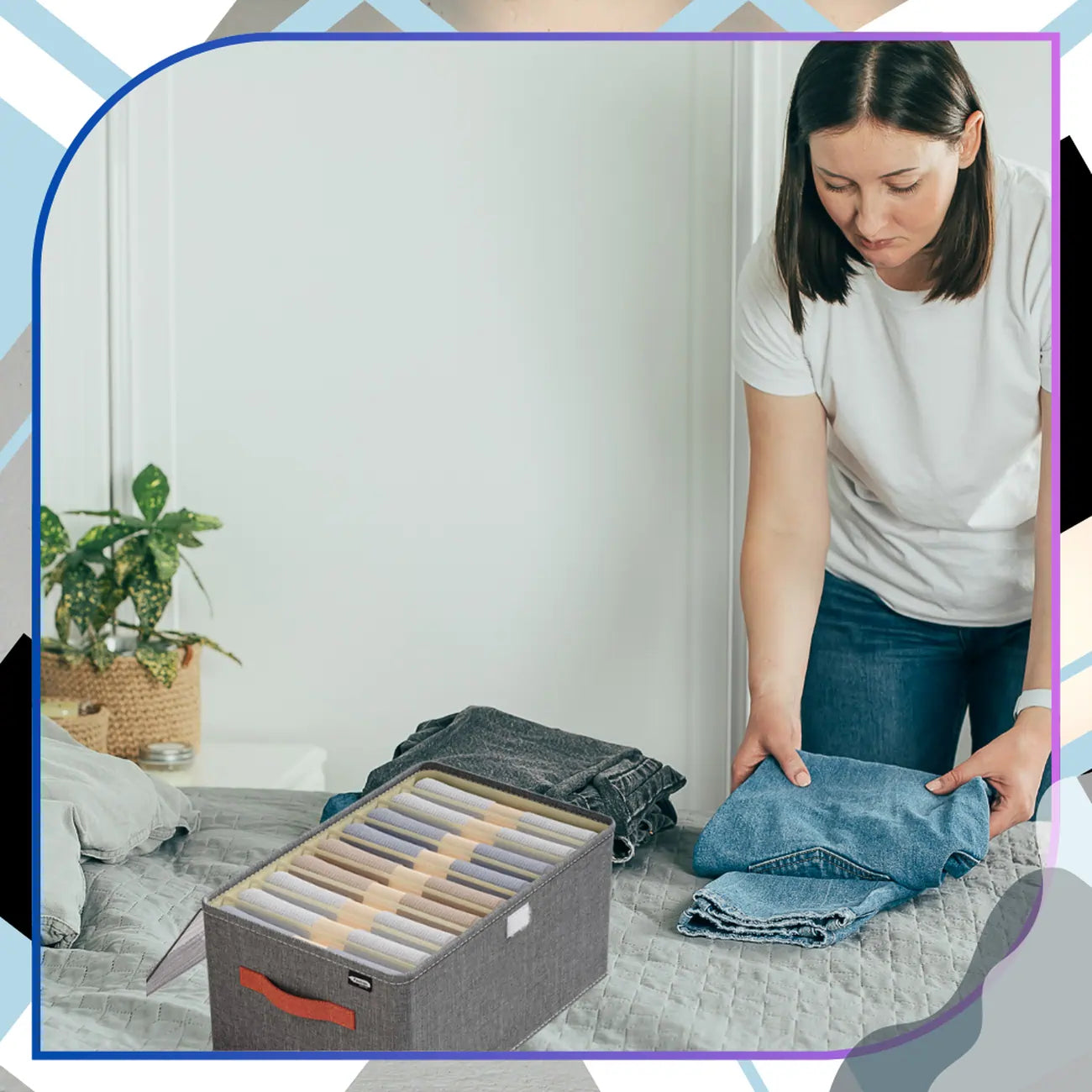 Apģērbu atvilktņu organizators, 40 x 27 cm N372