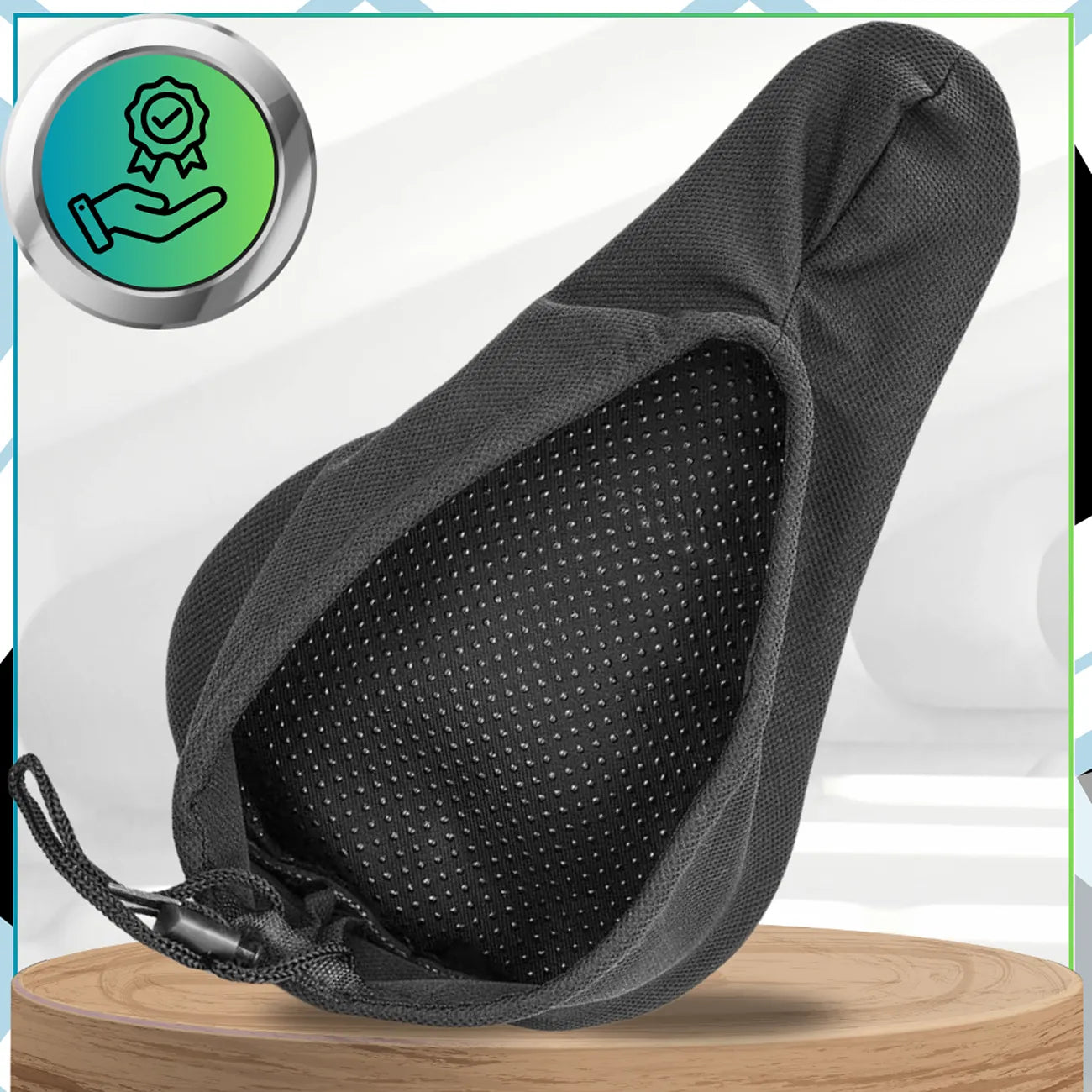 Velosipēda sēdekļa pārvalks, elastīgs, elpojošs N483