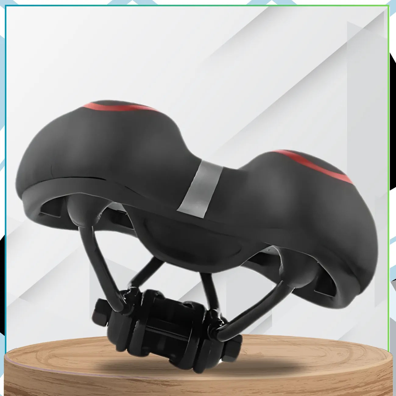 Velosipēda sēdeklis, ūdensnecaurlaidīgs, elastīgs N481