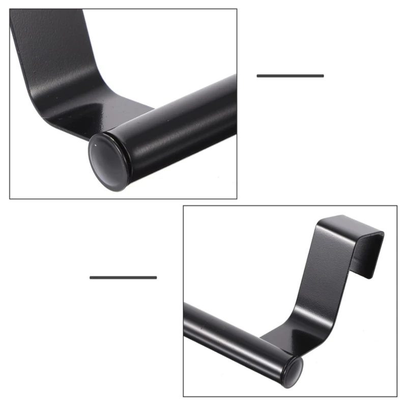 Virtuves dvieļu pakaramie 2 gab. J4, melni N248