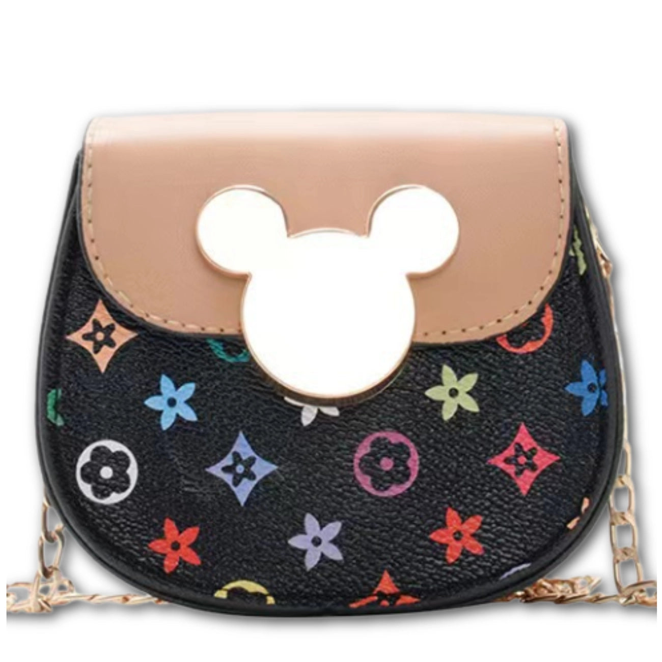 Bērnu rokassoma, melna