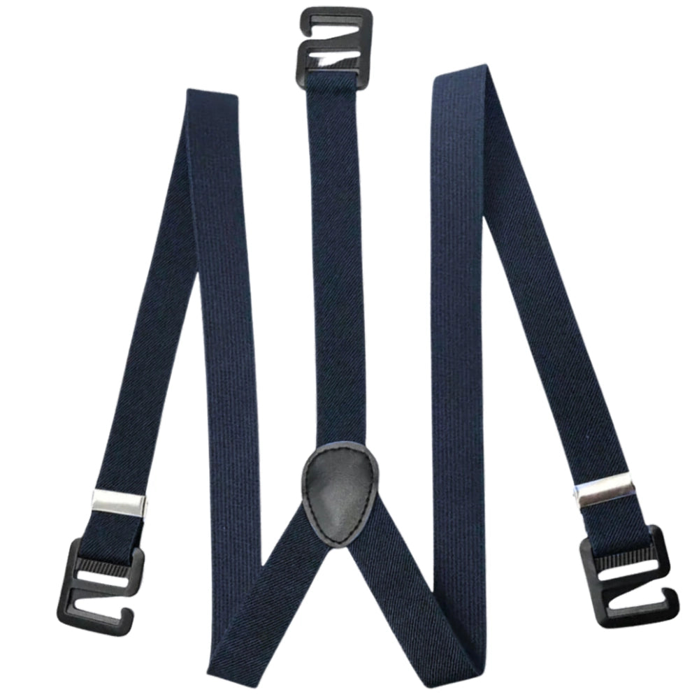 Elastīgas tumši zilas vīriešu bikšturi