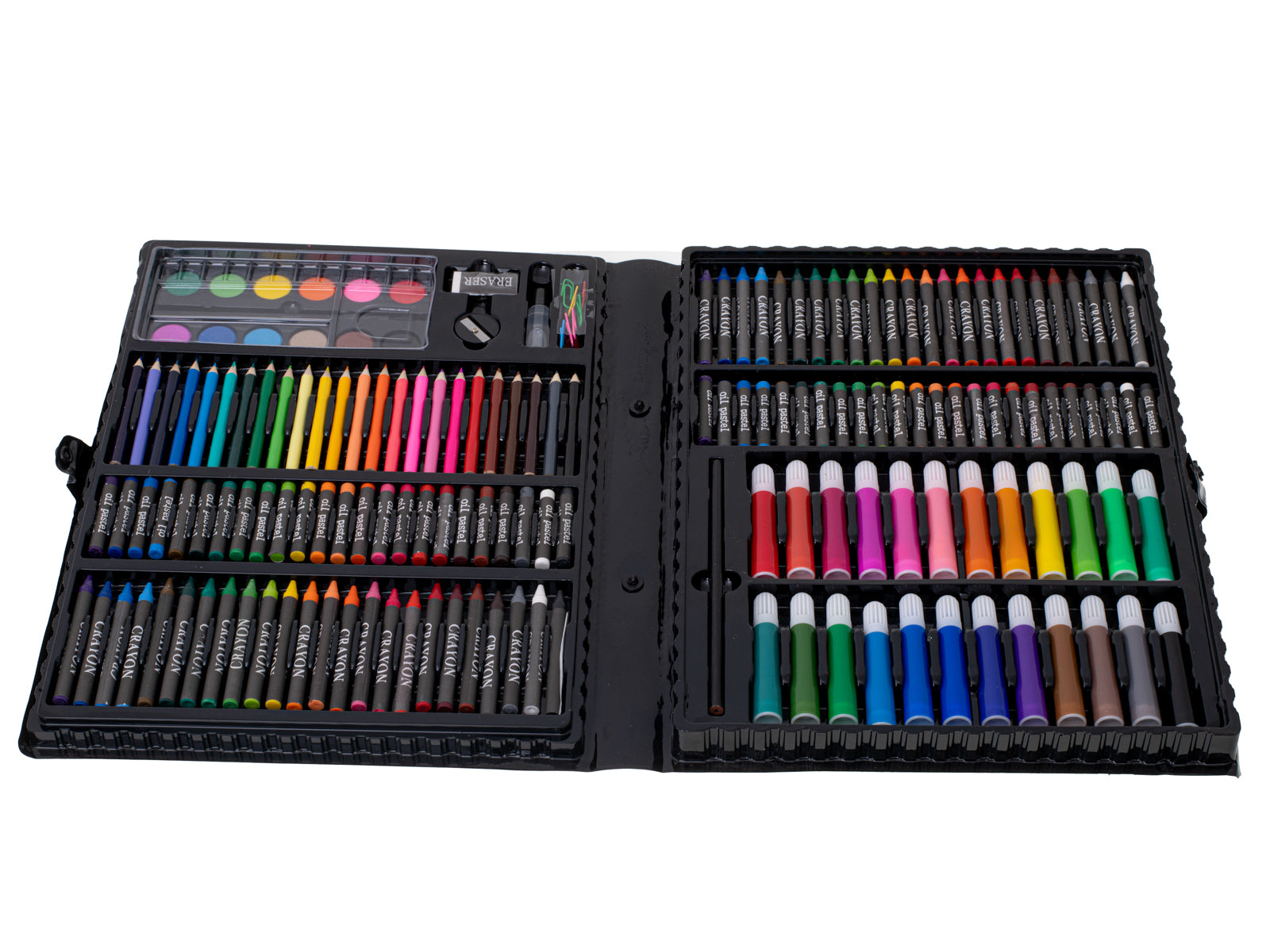 Bērnu zīmēšanas komplekts 168 gab. ar koferi