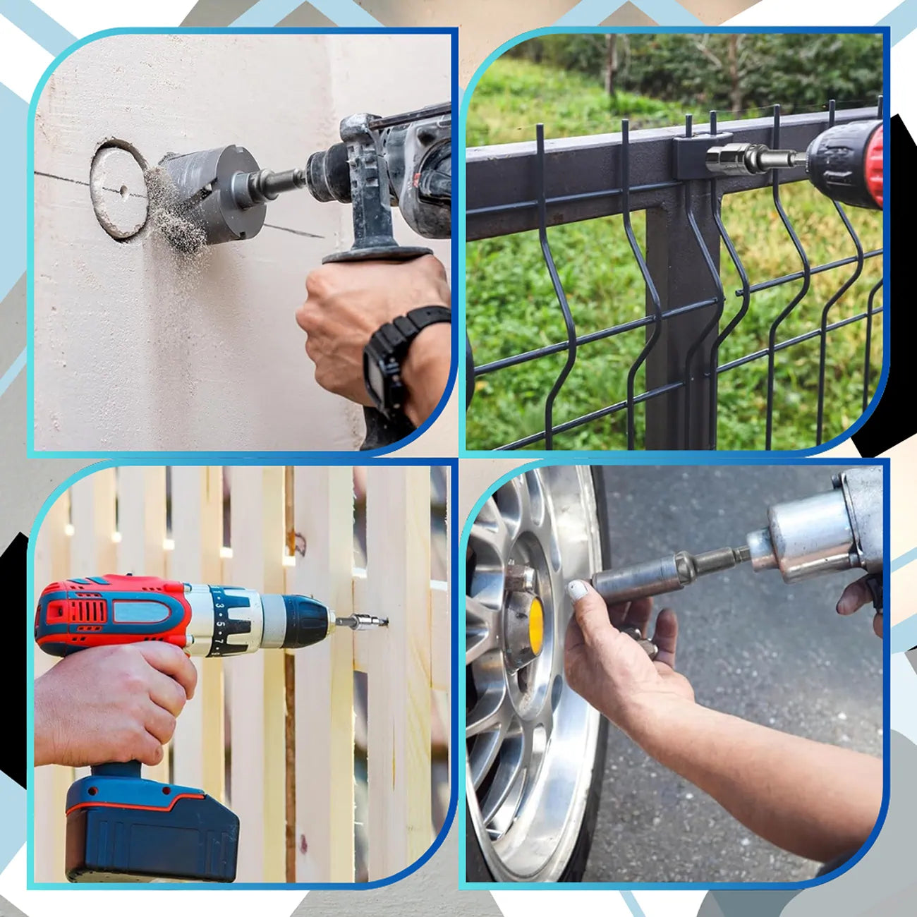 Adapteru komplekts urbjmašīnai, 3 gab.