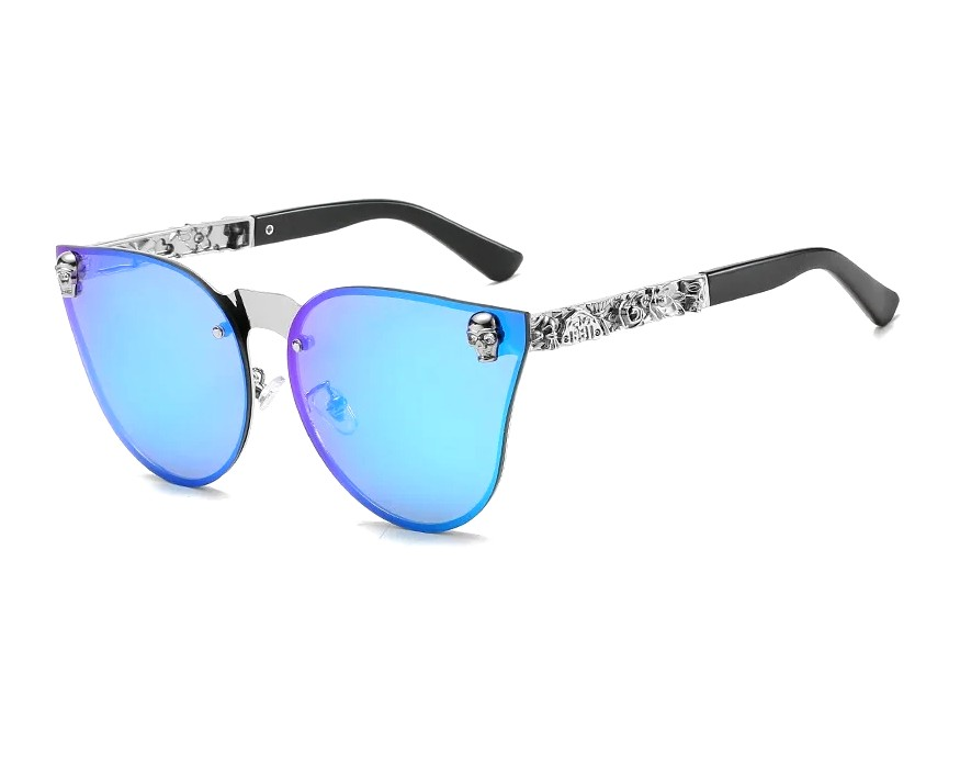 Sieviešu saulesbrilles B54, zilas