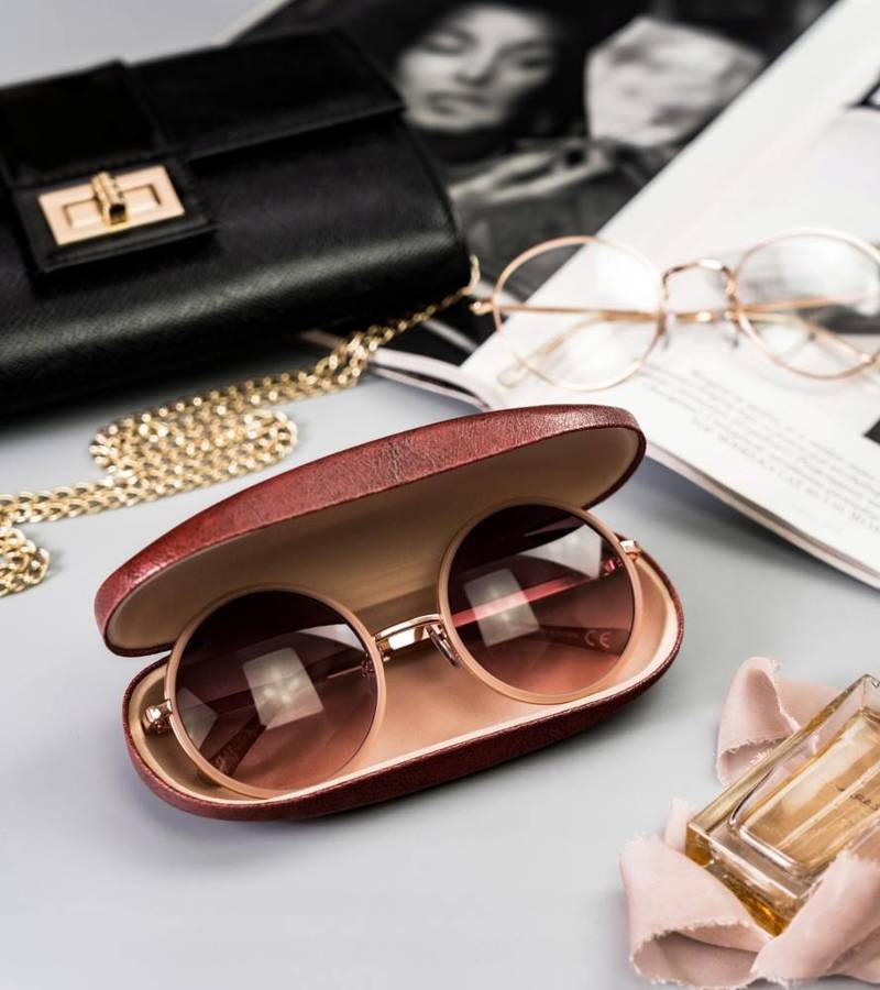 Briļļu maciņš Cavaldi, sarkans